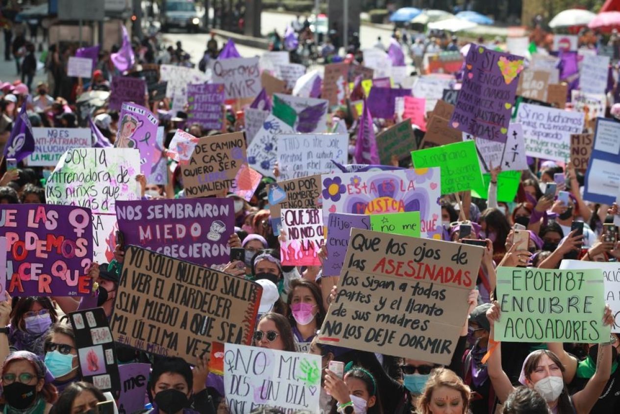 Rumbo al 8M: Cómo cuidarte durante la marcha