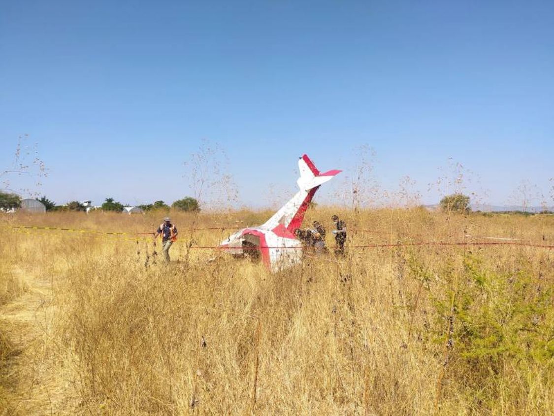 Cae aeronave en Tequesquitengo, Morelos; muere conductor y copiloto