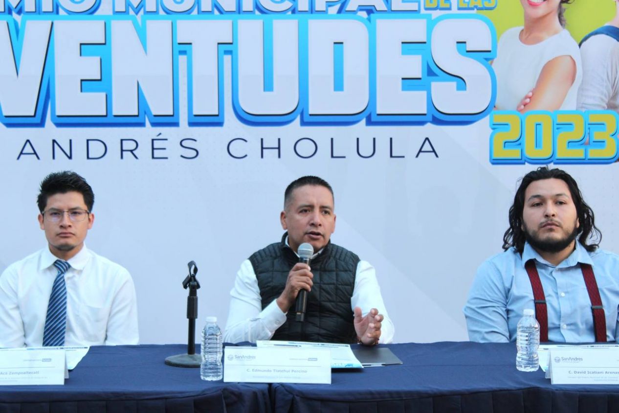 Presenta Mundo Tlatehui convocatoria para el “Premio Municipal de las Juventudes 2023”