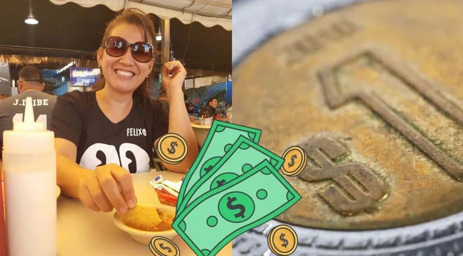 Restaurante promete dar $1 por cada reacción a empleada por su cumpleaños, se hace viral (Vídeo)