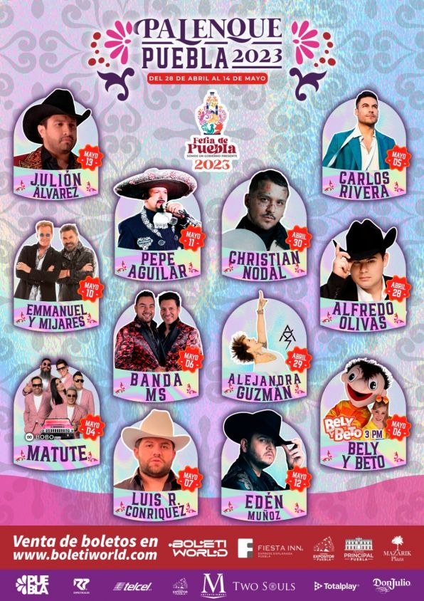 Conoce los precios para ver a tus artistas favoritos en el Palenque 2023
