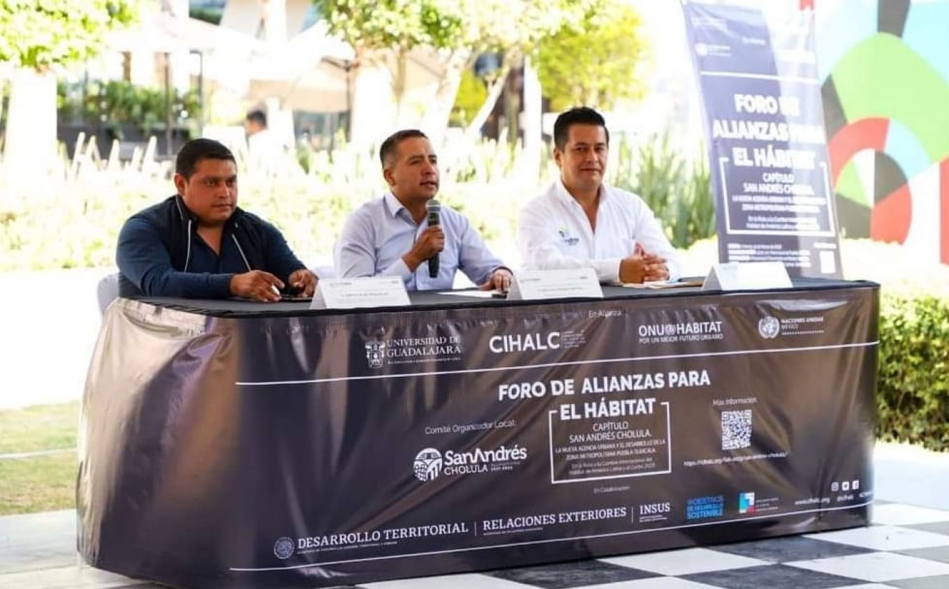 Anuncia Edmundo Tlatehui “Foro de Alianza para el Hábitat capitulo San Andrés Cholula”