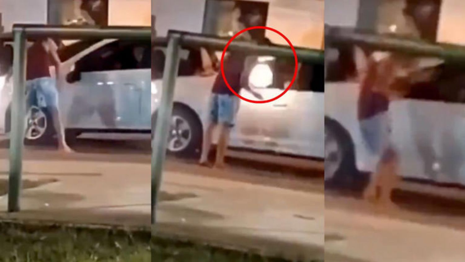 Conductor dispara a persona que causó daños a su vehículo; desata debate legitima defensa (Vídeo)