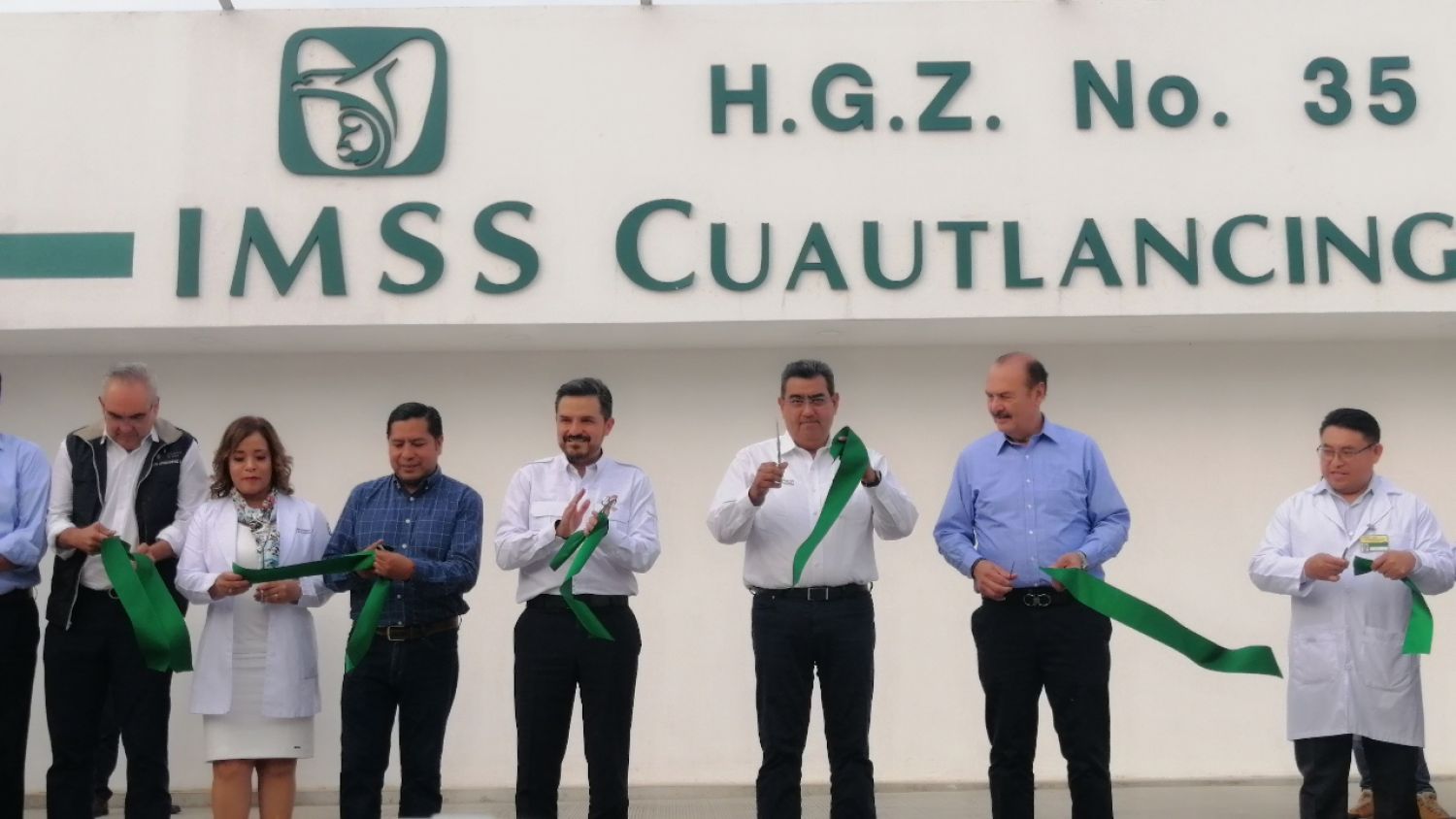 Inauguran Hospital General de Zona (HGZ) No. 35 del IMSS en Cuautlancingo