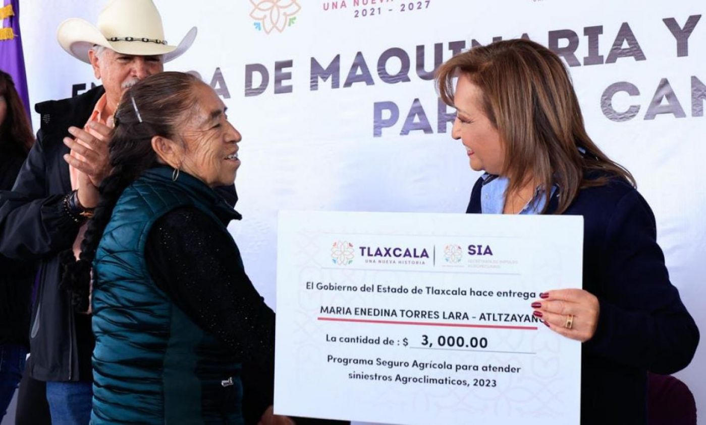Encabezó Lorena Cuéllar quinta y última entrega de apoyos a productores del campo