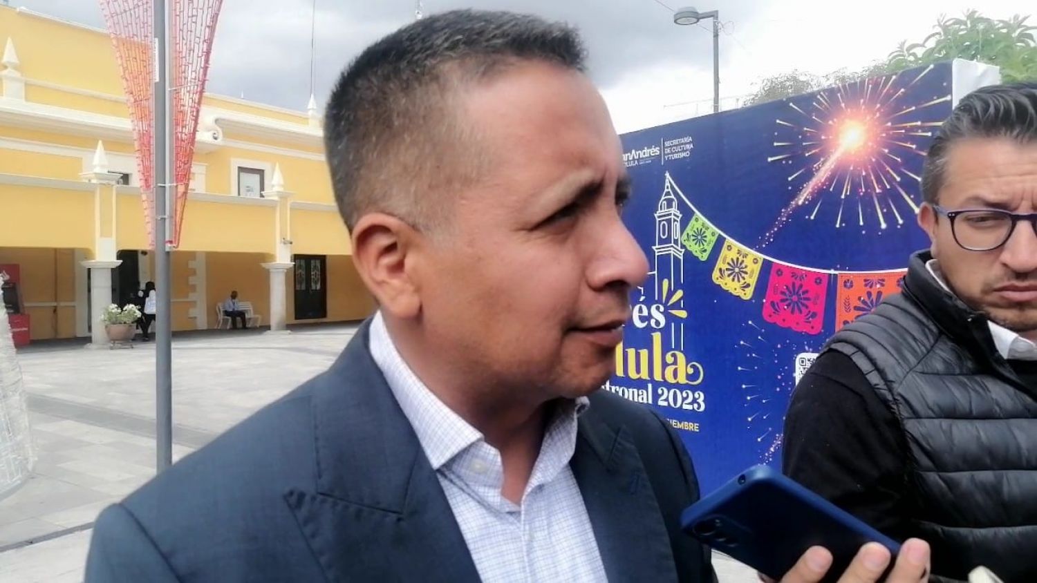 Edmundo Tlatehui trabaja de la mano con el Estado para dar solución a problemática de Vía Atlixcáyotl