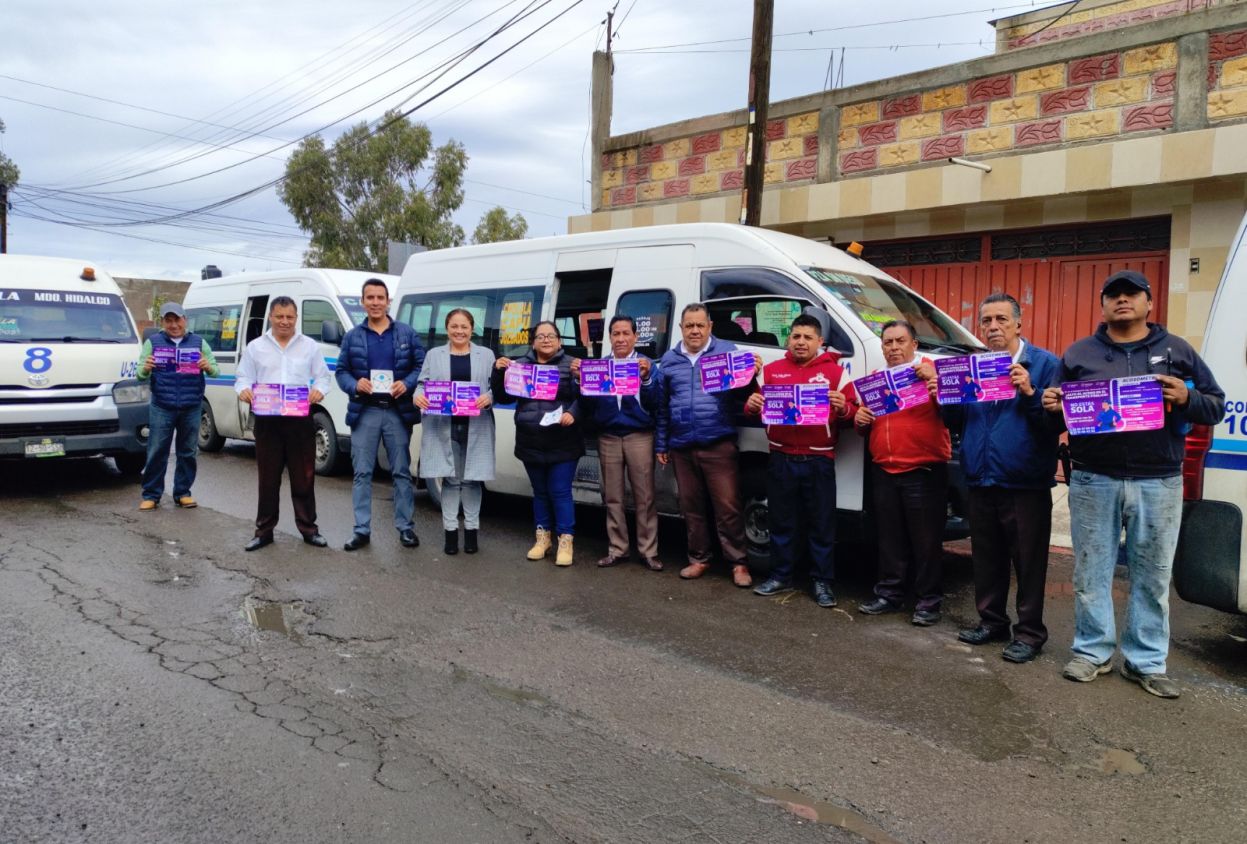 San Pedro Cholula impulsa campaña para erradicar el acoso en el transporte público
