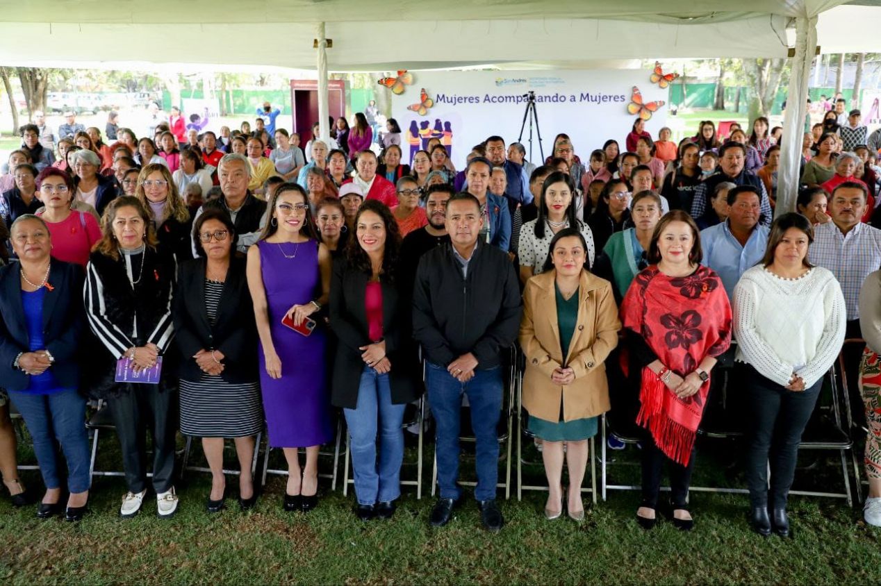 San Andrés Cholula en permanente lucha contra la violencia de género: Edmundo Tlatehui