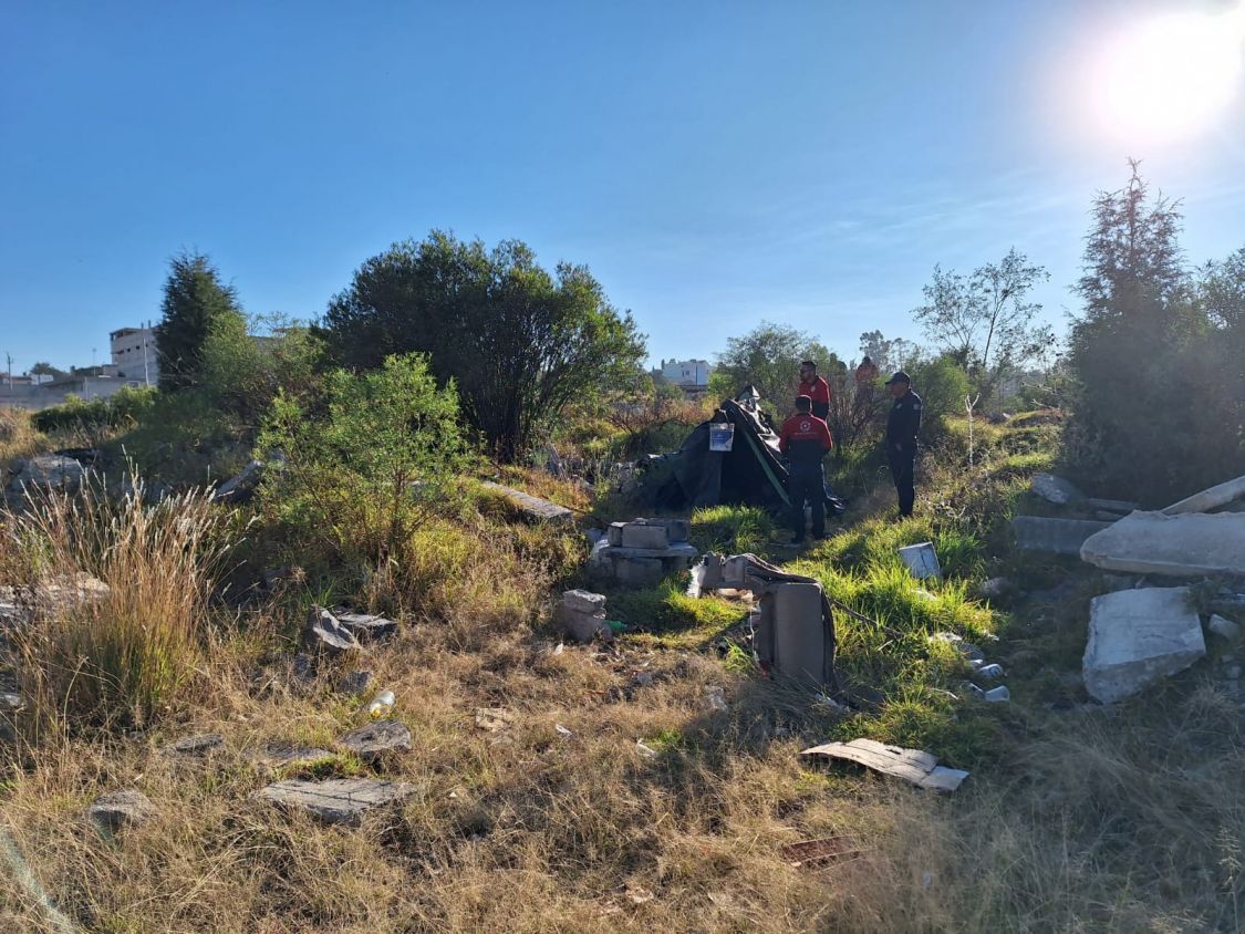 Muere hombre por posible hipotermia, en Tetla 