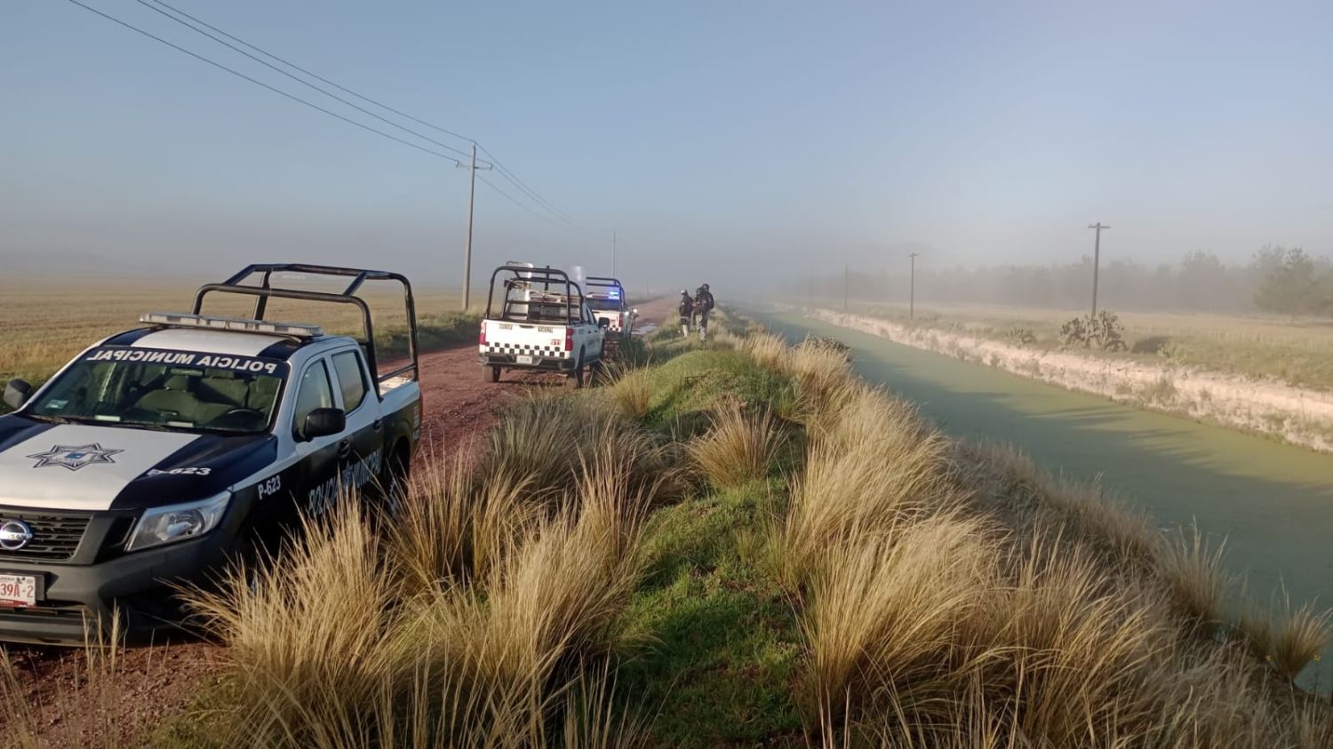 Mueren ahogados dos colombianos tras caer a jagüey, en Tlaxco: huían de autoridades migratorias