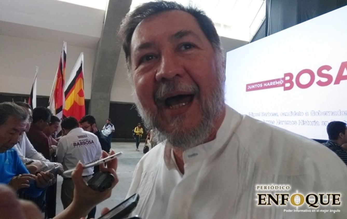 Gerardo Fernández Noroña llama a Alejandro Armenta a que se “serene”