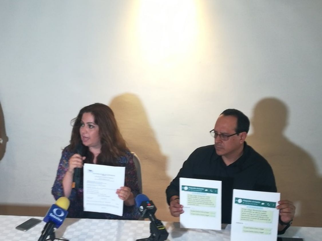 Por espionaje, Violeta Lagunes denunciará a Manzanilla Prieto