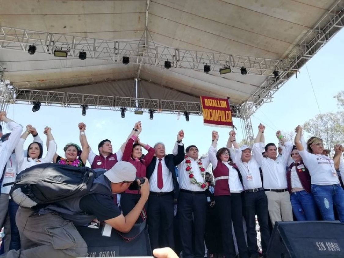 Triunfo de la elección, se lo dedicaré a Andrés Manuel López Obrador y a la Cuarta Transformación: Barbosa Huerta