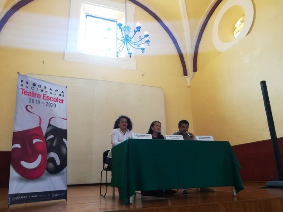 Presentan convocatoria del programa nacional de Teatro Escolar 2019-2020