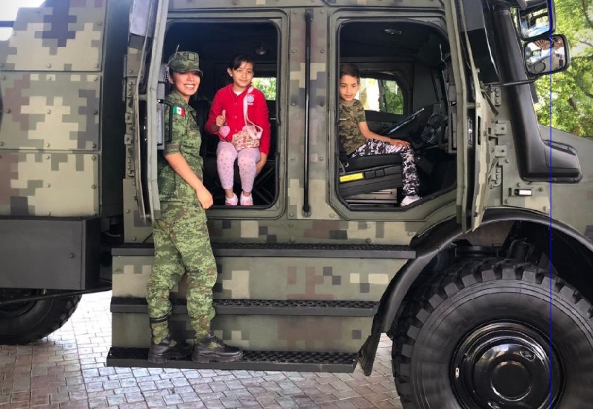 Todo listo para la Exposición Militar “La Gran Fuerza De México”
