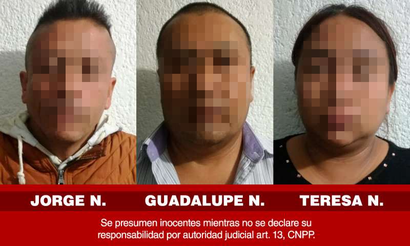 RESCATAN PGJE, FGE PUEBLA, FBI EN MÉXICO Y POLICÍA DE PAPALOTLA A CUATRO VÍCTIMAS DE SECUESTRO