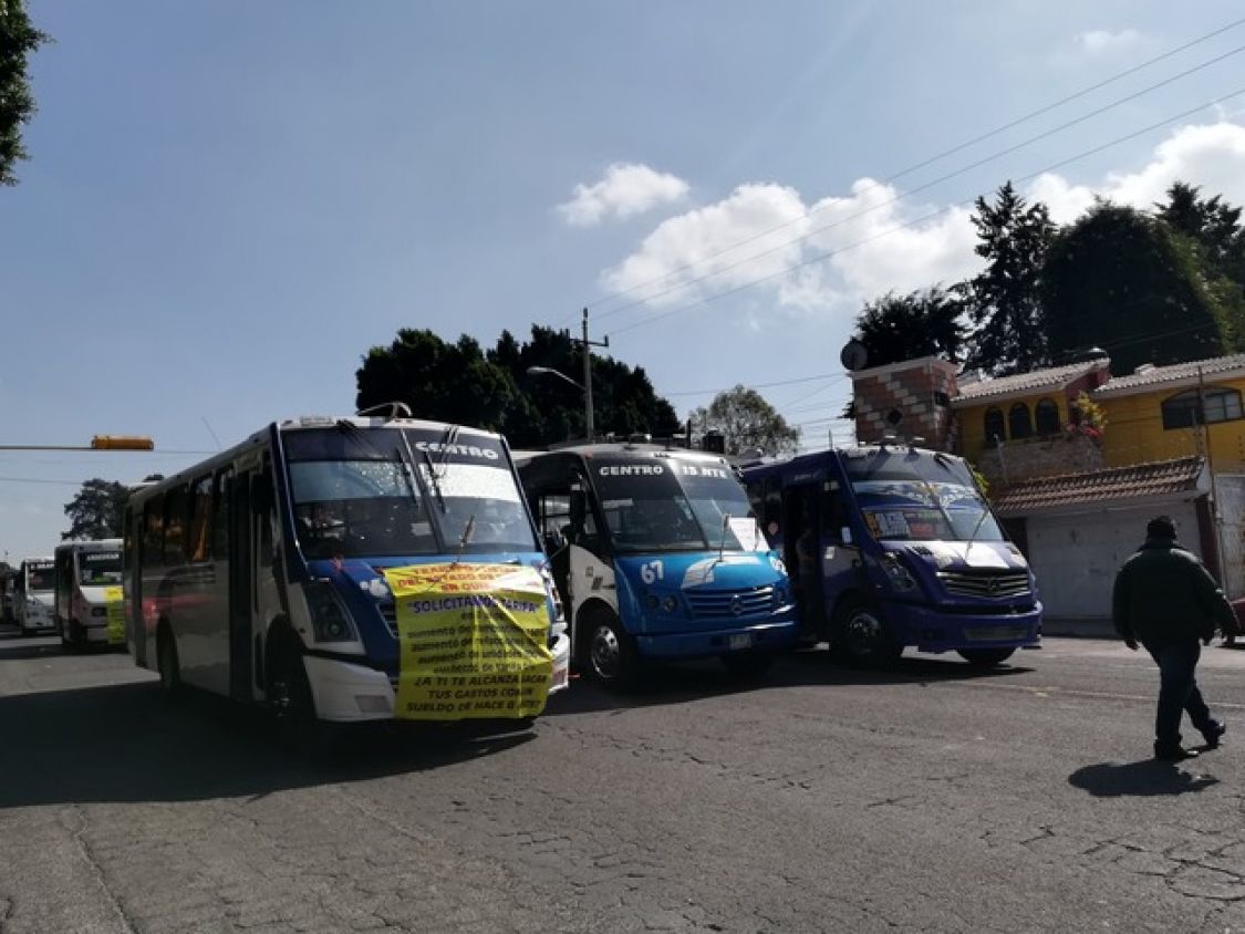 Sin definirse anuncio de nueva tarifa de transporte público en Puebla