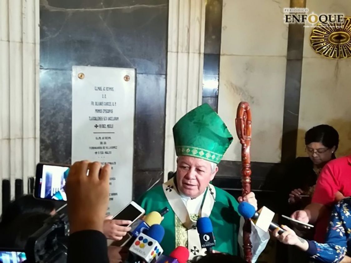 Llama arzobispo a autoridades estatales y municipales a reforzar seguridad 