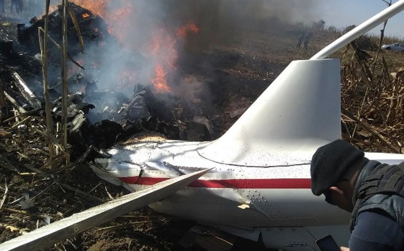 Expertos ya analizan reportes de caída de helicóptero de Martha Erika: SCT
