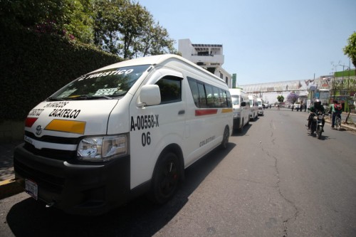 Toman transportista control de ruta en Zacatelco: exigen no invadir rutas