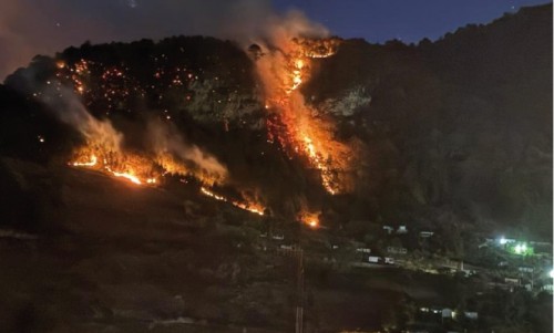 Reportan incendios en Ixtacamaxtitlán y Ocotepec controlados al 100 por ciento
