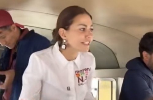 Desde Morena llaman a Nayeli Salvatori a conducirse con respeto