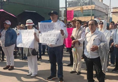 Exigen vecinos de Calpulalpan a Edgar Peña Nájera y gobierno estatal atender inseguridad