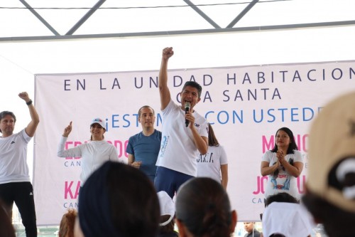 Eduardo Rivera Pérez promete poner fin a la impunidad en Puebla