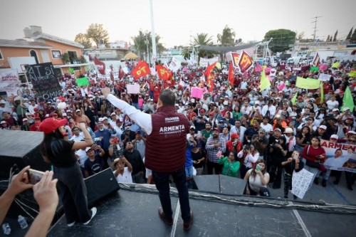 Armenta señala de ineficientes a gobiernos panistas tras asesinato de Vielka Pulido