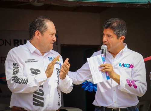 Lalo Rivera promete acortar distancias con más y mejor infraestructura en Puebla