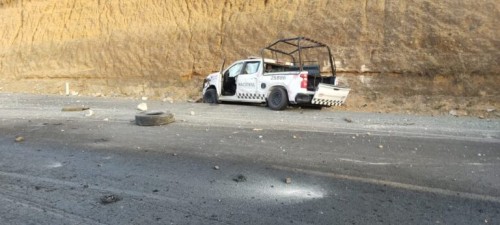 Elementos de la Guardia Nacional sufren accidente en autopista de Jalisco
