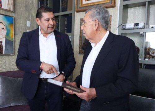 Alejandro Armenta tendrá el acompañamiento de Cuauhtémoc Cárdenas en campaña