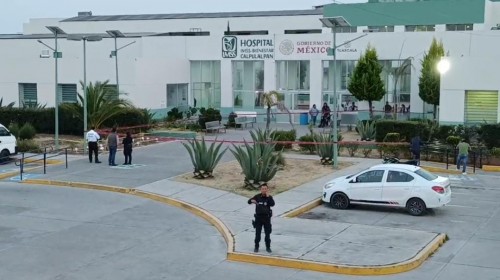 Matan a balazos a un hombre en el estacionamiento del Hospital General de Calpulalpan