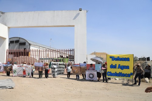 Gobierno de Puebla informa que se liberó el bloqueo de la carretera federal Cholula-Calpan