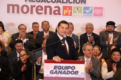 Alejandro Armenta analizará solicitar seguridad para su campaña electoral