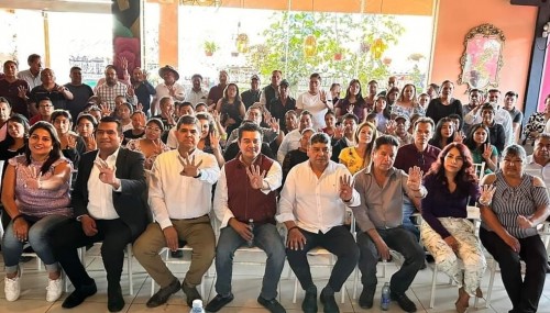 Aspirantes a la alcaldia de San Andrés Cholula lanzan exhorto a Morena por unidad y no imposición