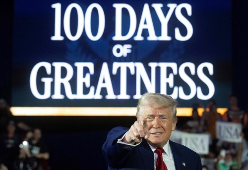 Donald Trump celebra 100 días de su segundo mandato: “Aún no han visto nada”