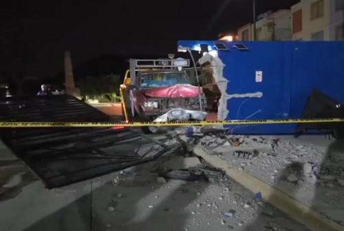 Accidente en Tianguismanalco: hombre choca y no hay ambulancia disponible