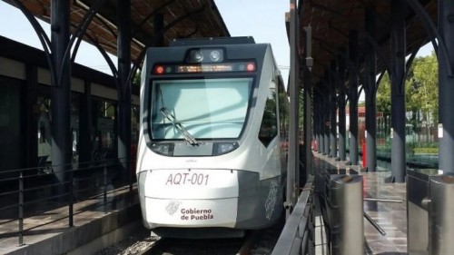 Gobierno realizará estudio sobre viabilidad del tren eléctrico Puebla-Atlixco