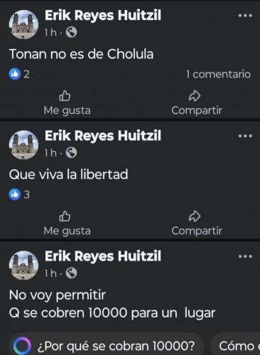 Titular de Cultura de San Pedro Cholula desmiente renuncia tras hackeo de cuenta personal