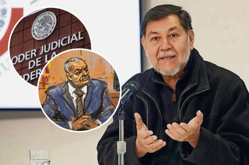 Fernández Noroña denuncia favoritismo en lista de aspirantes a la SCJN