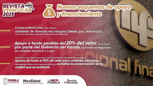 Inicia la Revista Vehicular 2025 en Puebla