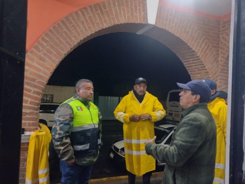 Protección Civil evalúa daños en viviendas tras desbordamiento en Benito Juárez, Tlaxcala