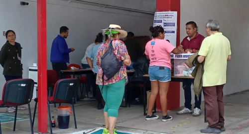 Casillas especiales en Tlaxcala registran alta afluencia en elección judicial federal