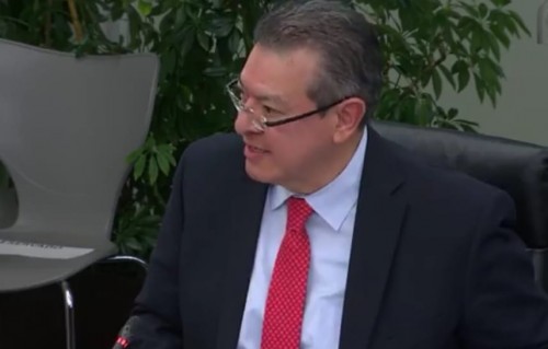 Marco Mena es nombrado cónsul en EE.UU. y presenta plan ante el Senado