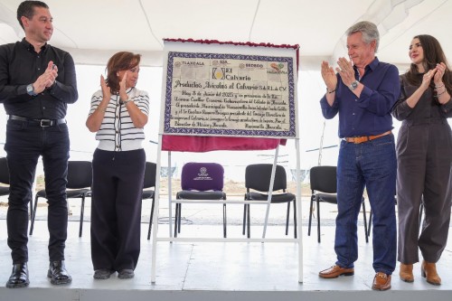 Avícola “El Calvario” impulsa empleos y producción en Huamantla