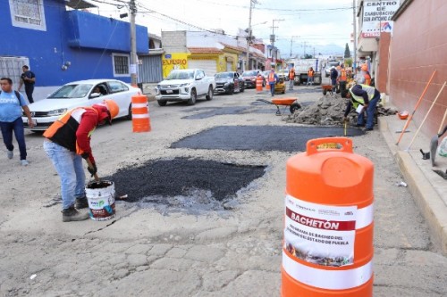 Habilitan en Puebla número telefónico para reportar baches