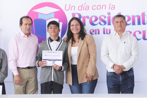 Promueve Lupita Cuautle la participación de estudiantes de educación básica