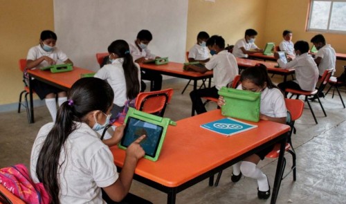 Entrega de boletas de calificaciones de la SEP en marzo