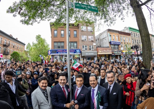 Los Tigres del Norte ya tienen su propia calle en Nueva York